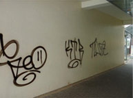 Graffitientfernung - Stell-Werk Immobilienbetreuungs- und Verwaltungs-GmbH